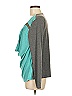 Unbranded 100% Polyester Teal Green Long Sleeve Top Size M - photo 5