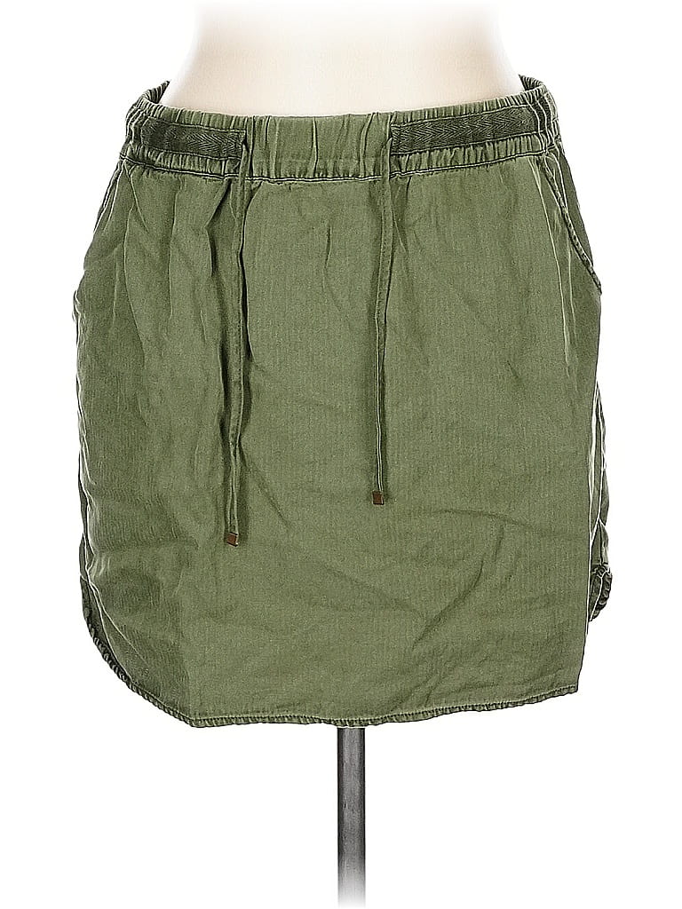 Pre-owned On The Road ... Casual Skirt In Green