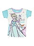 Disney 100% Cotton Blue Short Sleeve T-Shirt Size 8 (big kids) - photo 1