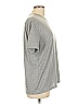 Unbranded 100% Polyester Chevron-herringbone Gray Short Sleeve T-Shirt Size L - photo 4