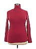 Ambiance Burgundy Long Sleeve Turtleneck Size 2X - photo 1