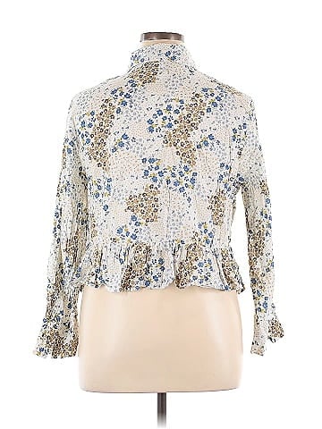 Future Collective 3/4 Sleeve Blouse (view 2)