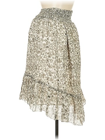 Hatch Silk Skirt (view 1)