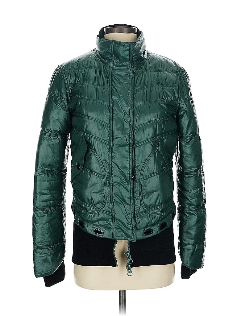 Montanaco Solid Green Jacket Size S - photo 1