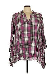 Lane Bryant Outlet 3/4 Sleeve Blouse