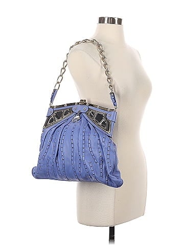 Versace Mirror Frame Chain Leather Shoulder Bag (view 2)