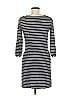Barbour Stripes Gray Casual Dress Size 6 - photo 2
