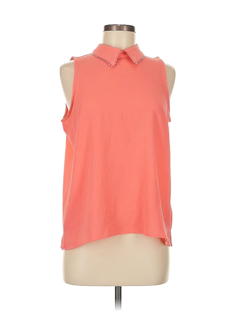 CeCe Orange Sleeveless T-Shirt Size M - photo 1