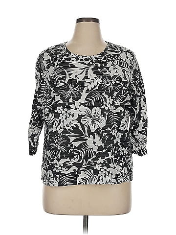 Cathy Daniels 3/4 Sleeve Top (view 1)
