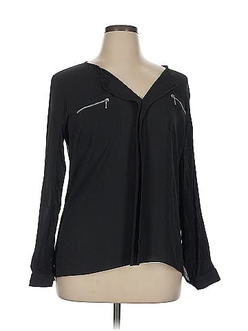 INC International Concepts Long Sleeve Blouse (view 1)