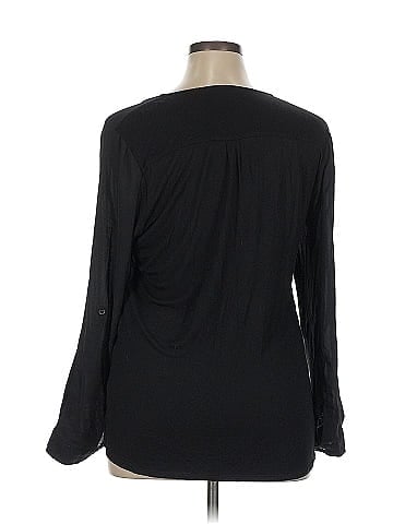 INC International Concepts Long Sleeve Blouse (view 2)