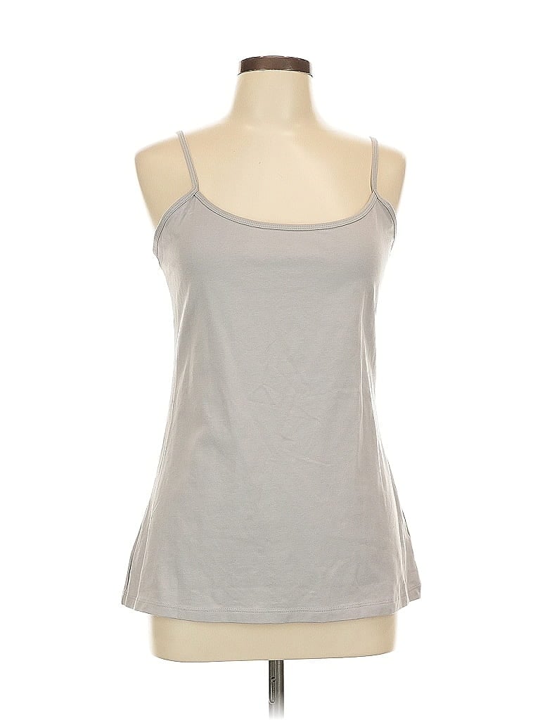 Pre-owned Sonoma Goods For Life Tank Top Gray Strapless Neckline Tops