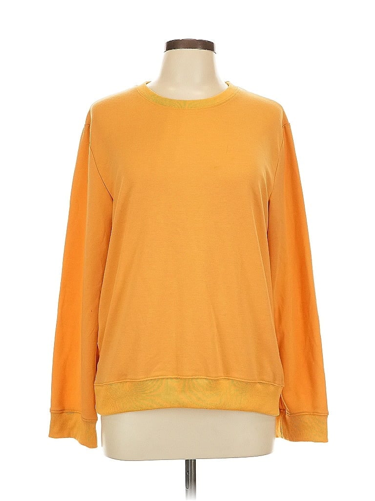 Pre-owned Unbranded Sweatshirt In Yellow
