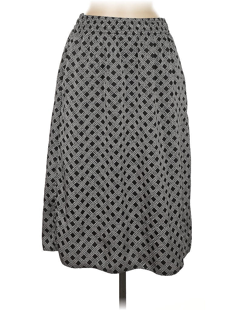 Pre-owned H&m Casual Skirt In Gray