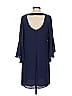 Laundry by Design 100% Polyester Solid Blue Cocktail Dress Size 4 - photo 2