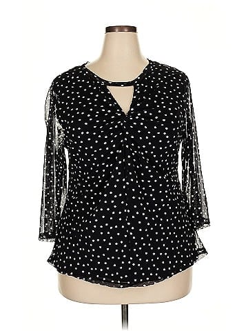 INC International Concepts 3/4 Sleeve Blouse (view 1)