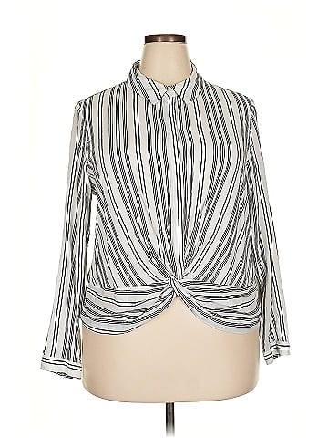 INC International Concepts 3/4 Sleeve Blouse (view 1)