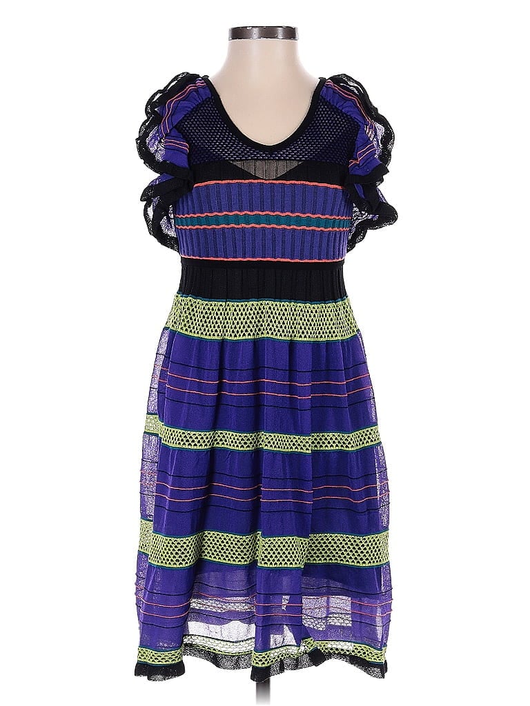 M Missoni Purple Cocktail Dress Size EU (IT) 36 / US 0 - photo 1