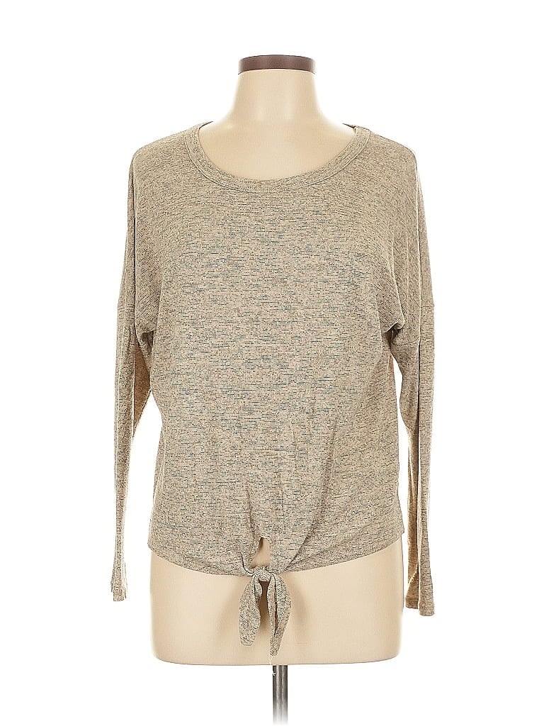 Pre-owned Caution To The Wind Pullover Sweater In Brown