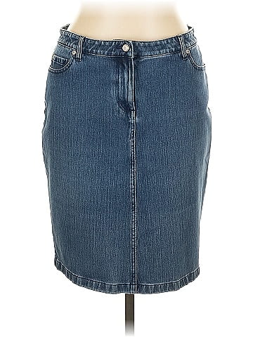 J. McLaughlin Denim Skirt (view 1)