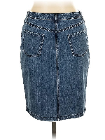 J. McLaughlin Denim Skirt (view 2)
