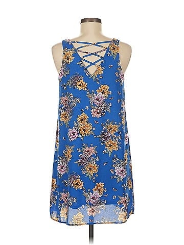 Pink Rose Casual Dress (view 2)