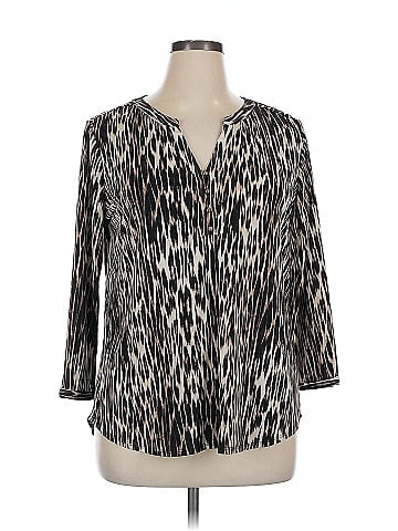 Dana Buchman 3/4 Sleeve Blouse (view 1)