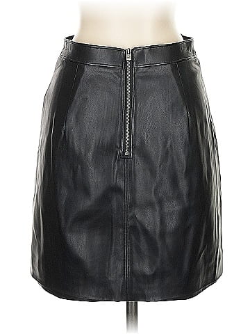 Hollister Faux Leather Skirt (view 2)