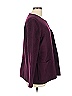 St. John Burgundy Wool Cardigan Size 10 - photo 4