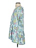 LOGO by Lori Goldstein Blue Casual Dress Size S - photo 5