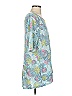 LOGO by Lori Goldstein Blue Casual Dress Size S - photo 4