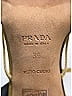 Prada Gold Satin Crystal Embellished Sandals Size EU 39 - photo 10