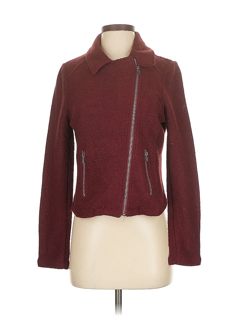 Click to view more detailed imagery on our partner's website Pre-owned Jack By Bb Dakota Jacket In Burgundy