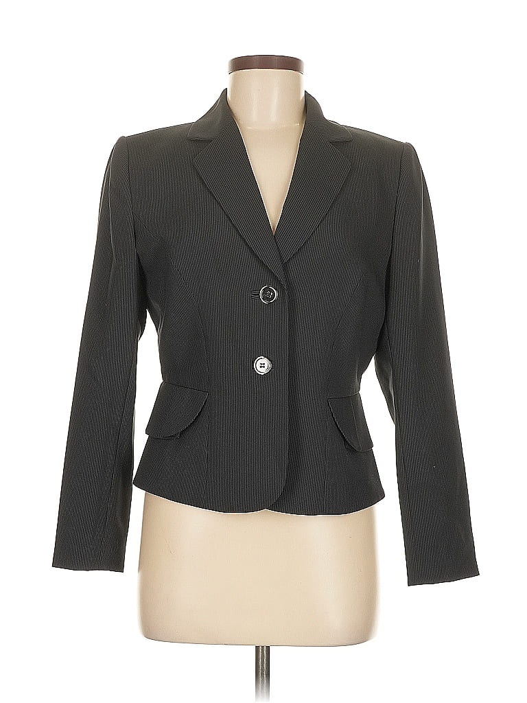 Pre-owned Tahari By Asl Blazer Jacket In Gray