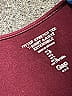 Gap Outlet Burgundy Bodysuit Size L - photo 3