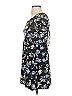Lush Print Black Blue Casual Dress Size S - photo 5