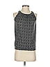 Tevrow+Chase Gray Sleeveless Top Size XS - photo 1