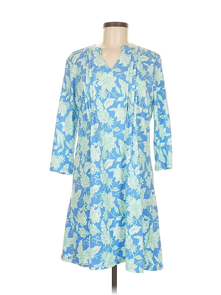 Ruby Rd. Blue Casual Dress Size M - photo 1