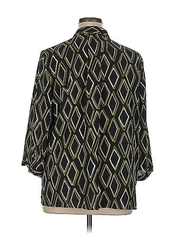 Investments 3/4 Sleeve Blouse (view 2)
