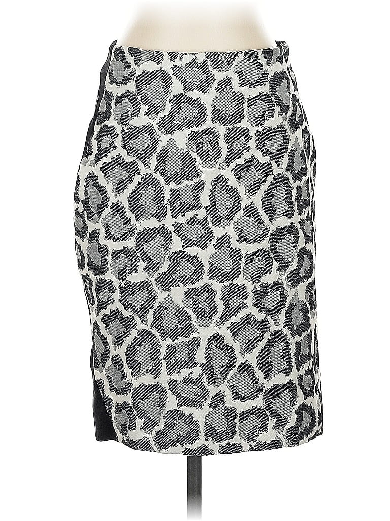 Pre-owned Diane Von Furstenberg Casual Skirt In Gray