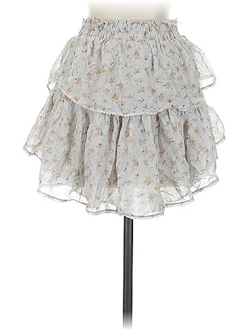 LoveShackFancy Silk Skirt (view 2)