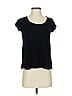 Armani Exchange 100% Rayon Black Short Sleeve Top Size XS - photo 1
