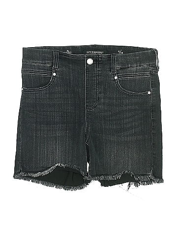 Liverpool Los Angeles Denim Shorts (view 1)