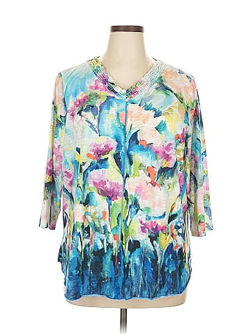 Alfred Dunner 3/4 Sleeve Blouse (view 1)