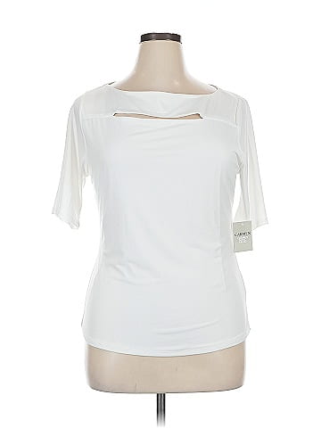 Carmen Carmen Marc Valvo Short Sleeve Top (view 1)
