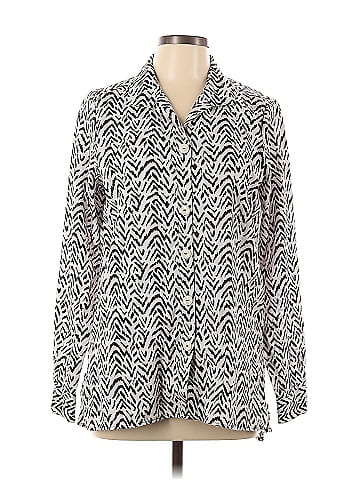 Foxcroft Long Sleeve Blouse (view 1)