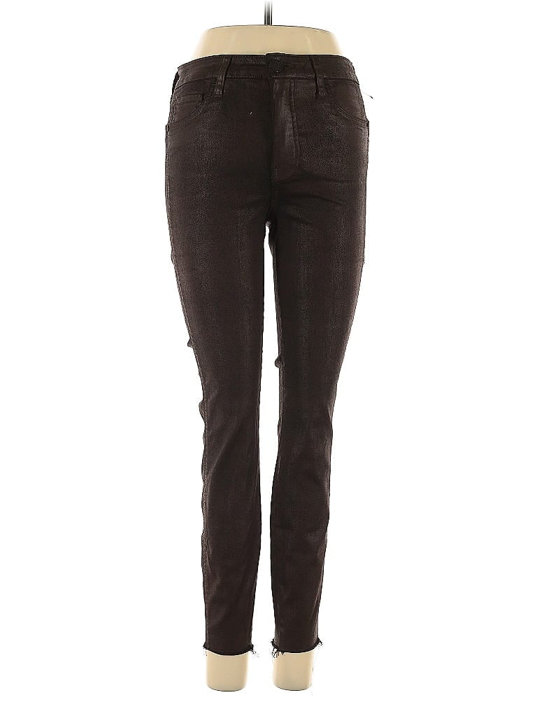 Pre-owned Kut From The Kloth Jeggings In Brown