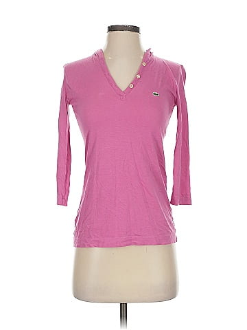 Lacoste 3/4 Sleeve T-Shirt (view 1)