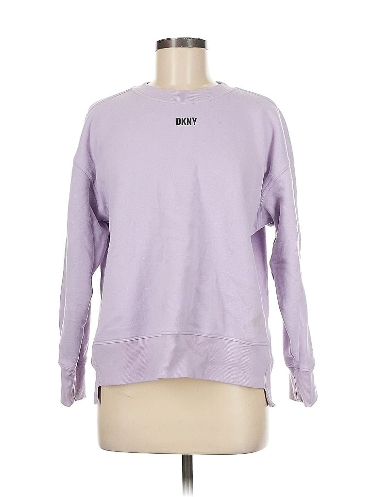Click to view more detailed imagery on our partner's website Pre-owned Dkny Sweatshirt In Purple