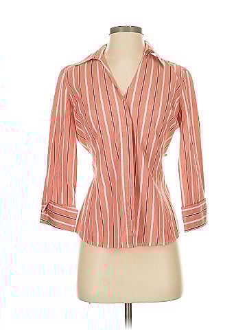 Ann Taylor 3/4 Sleeve Button-Down Shirt (view 1)